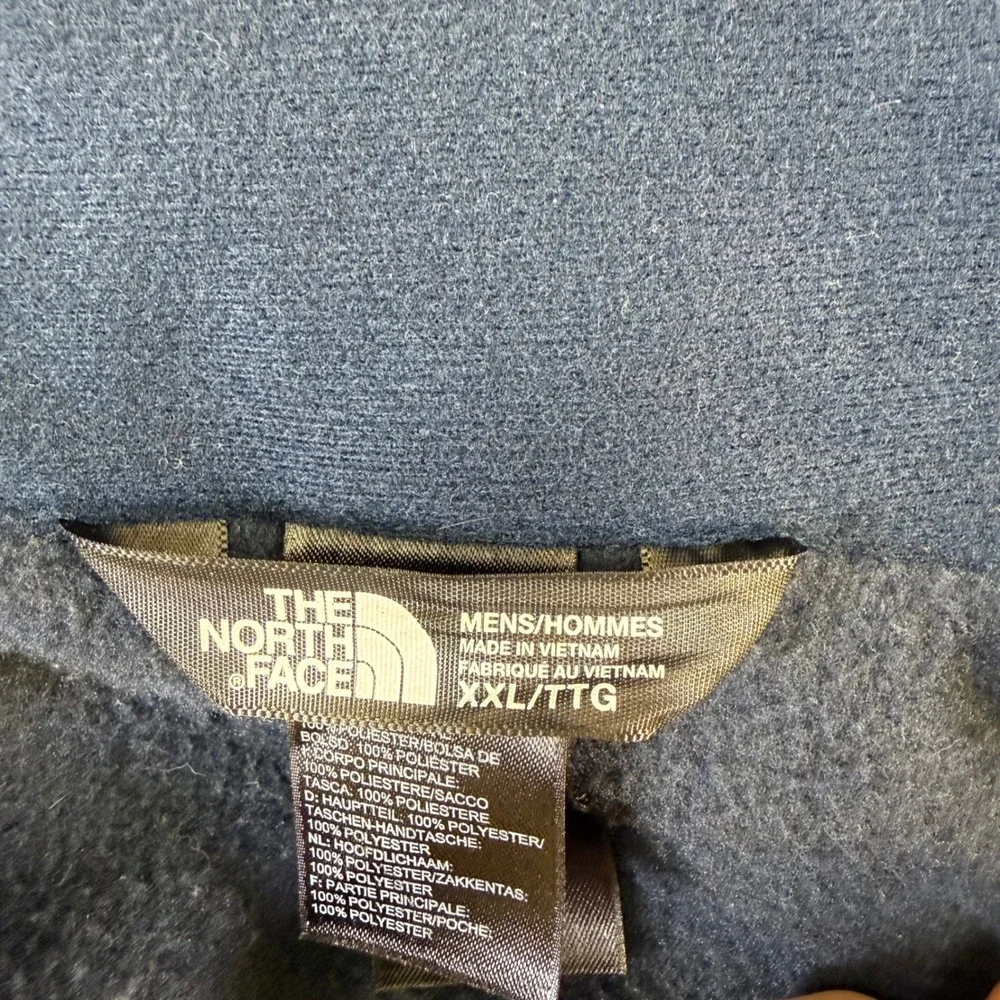 The North Face Mens Blue Black Apex Bionic Softshell Jacket NF0A2TIS‎ XXL Hooded